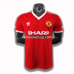 Maglia Manchester United 1983 Retro Gara Home Uomo MC