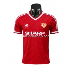 Maglia Manchester United 1986 Retro Gara Home Uomo MC