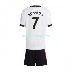 Maglia Manchester United Ronaldo 7 Gara Away Completo Bambino 2-13 Anni 2022-2023 MC