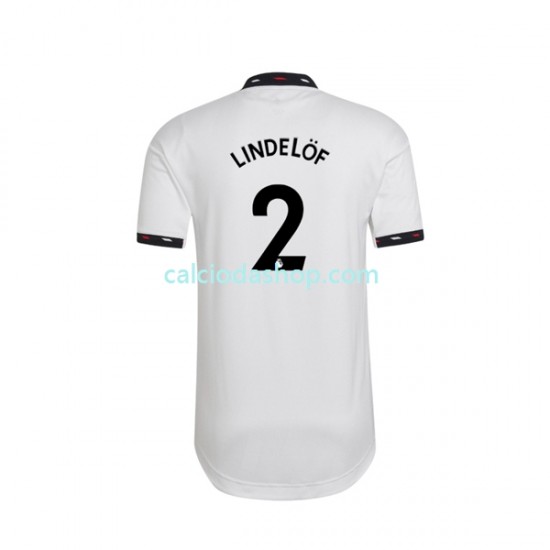 Maglia Manchester United Victor Lindelof 2 Gara Away Uomo 2022-2023 MC