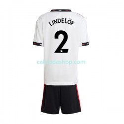 Maglia Manchester United Victor Lindelof 2 Gara Away Completo Bambino 2-13 Anni 2022-2023 MC