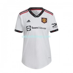 Maglia Manchester United Gara Away Donna 2022-2023 MC