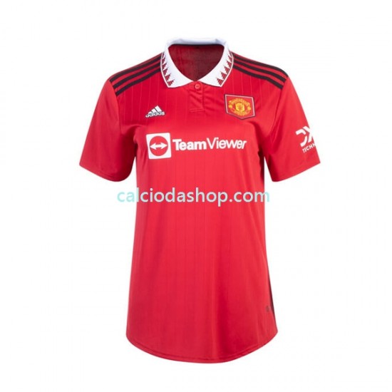 Maglia Manchester United Gara Home Donna 2022-2023 MC