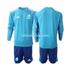 Maglia Portiere Messico Gara Away Completo Bambino 2-13 Anni 2022 ML