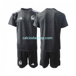 Maglia Portiere Messico Gara Home Completo Bambino 2-13 Anni 2022 MC