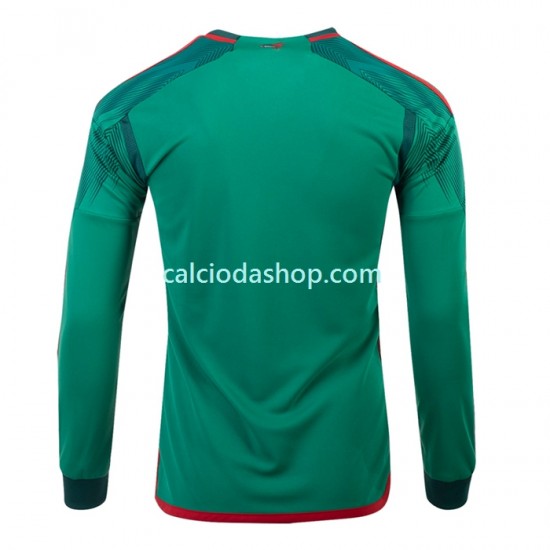 Maglia Messico Gara Home Uomo Mondiali 2022 ML