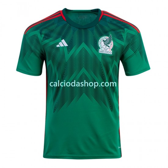 Maglia Messico Gara Home Uomo Mondiali 2022 MC