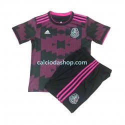 Maglia Messico 2021 Gara Home Completo Bambino 2-13 Anni MC