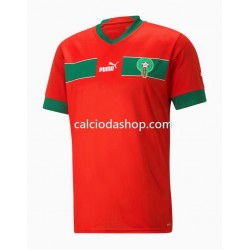 Maglia Marocco Gara Home Uomo Mondiali 2022 MC