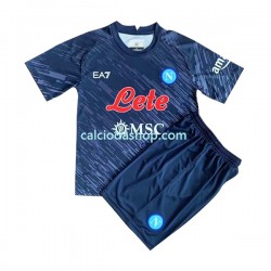 Maglia Napoli Gara Terza Completo Bambino 2-13 Anni 2022-2023 MC