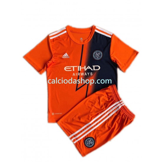 Maglia New York City Gara Away Completo Bambino 2-13 Anni 2022-2023 MC