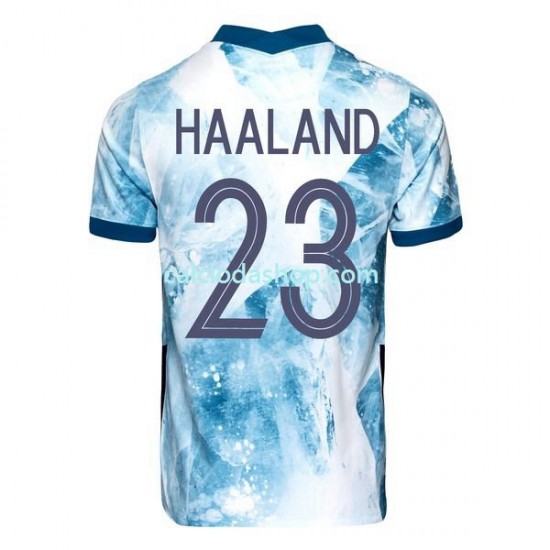 Maglia Norvegia Erling Haaland 23 2020-2021 Gara Away Uomo MC