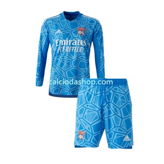 Maglia Portiere Olympique de Marseille Gara Home Completo Bambino 2-13 Anni 2022-2023 ML