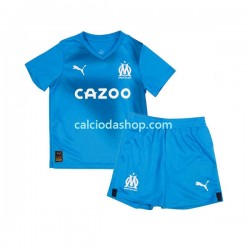 Maglia Olympique de Marseille Gara Terza Completo Bambino 2-13 Anni 2022-2023 MC