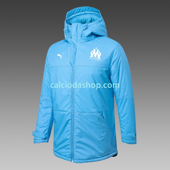 Olympique de Marseille Uomo Giacche da Allenamento All-Weather Blu