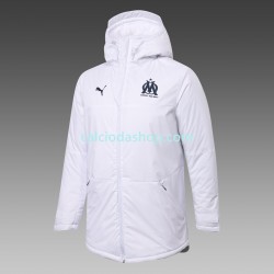 Olympique de Marseille Uomo Giacche da Allenamento All-Weather Bianco