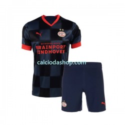 Maglia PSV Eindhoven Gara Away Completo Bambino 2-13 Anni 2022-2023 MC