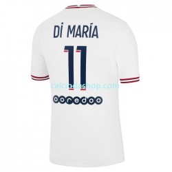 Maglia Paris Saint-Germain Di Maria 11 Gara Quarto Uomo 2021-2022 MC