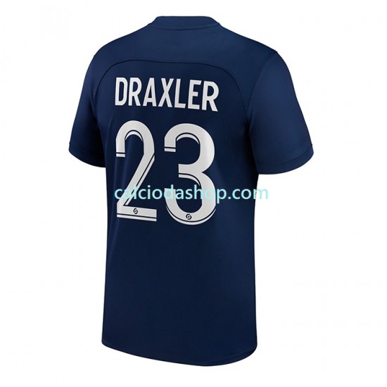 Maglia Paris Saint-Germain Draxler 23 Gara Home Uomo 2022-2023 MC