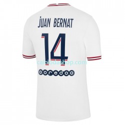 Maglia Paris Saint-Germain Juan Bernat 14 Gara Quarto Uomo 2021-2022 MC