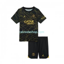 Maglia Paris Saint-Germain Gara Quarto Completo Bambino 2-13 Anni 2022-2023 MC