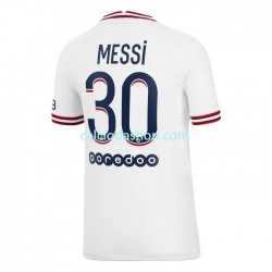 Maglia Paris Saint-Germain Lionel Messi 30 Gara Quarto Uomo 2021-2022 MC