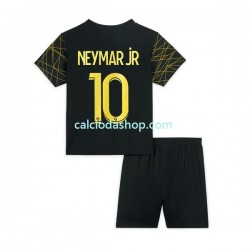 Maglia Paris Saint-Germain Neymar JR 10 Gara Quarto Completo Bambino 2-13 Anni 2022-2023 MC