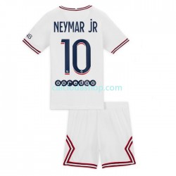 Maglia Paris Saint-Germain Neymar Jr 10 Gara Quarto Completo Bambino 2-13 Anni 2021-2022 MC