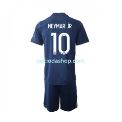 Maglia Paris Saint-Germain Neymar Jr 10 Gara Home Completo Bambino 2-13 Anni 2022-2023 MC