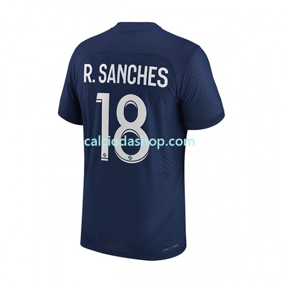 Maglia Paris Saint-Germain R.Sanches 18 Gara Home Uomo 2022-2023 MC