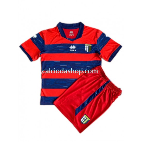 Maglia Portiere Parma Gara Home Completo Bambino 2-13 Anni 2021-2022 MC