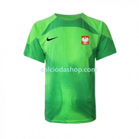 Maglia Portiere Polonia Gara Home Uomo Mondiali 2022 MC