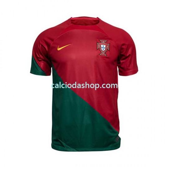 Maglia Portogallo Gara Home Uomo Mondiali 2022 MC