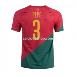 Maglia Portogallo PEPE 3 Gara Home Uomo Mondiali 2022 MC