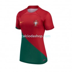 Maglia Portogallo Gara Home Donna Mondiali 2022 MC