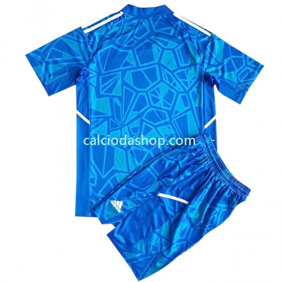 Maglia Portiere Real Madrid Gara Home Completo Bambino 2-13 Anni 2022-2023 MC