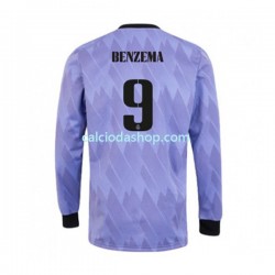 Maglia Real Madrid Karim Benzema 9 Gara Away Uomo 2022-2023 ML