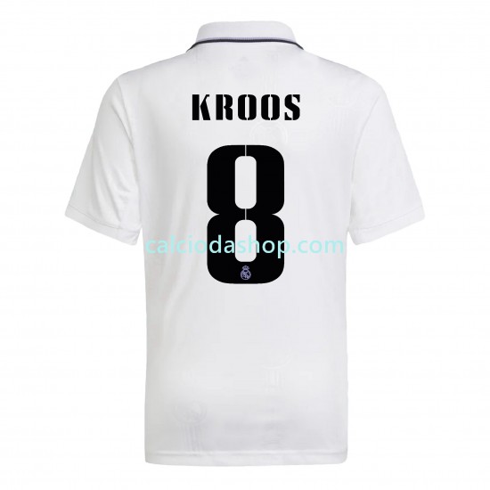 Maglia Real Madrid Kroos 8 Gara Home Uomo 2022-2023 MC