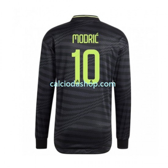 Maglia Real Madrid Modrić 10 Gara Terza Uomo 2022-2023 ML