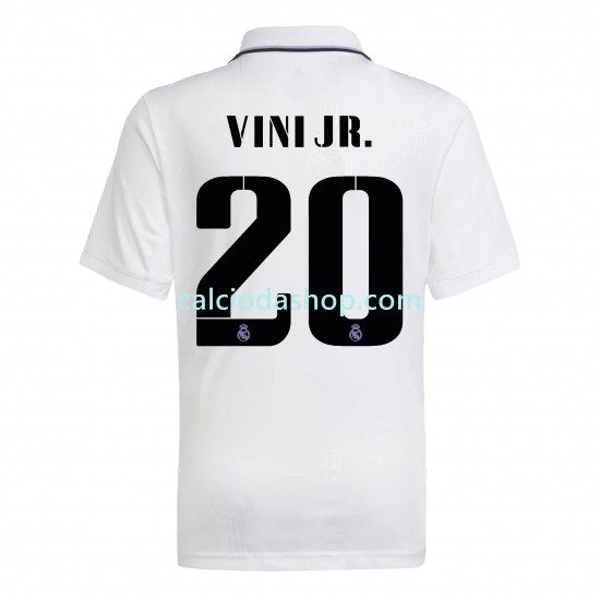 Maglia Real Madrid Vini Jr. 20 Gara Home Uomo 2022-2023 MC