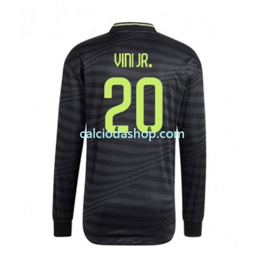 Maglia Real Madrid Vinicius Junior 20 Gara Terza Uomo 2022-2023 ML