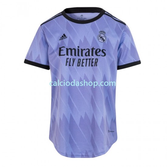 Maglia Real Madrid Gara Away Donna 2022-2023 MC