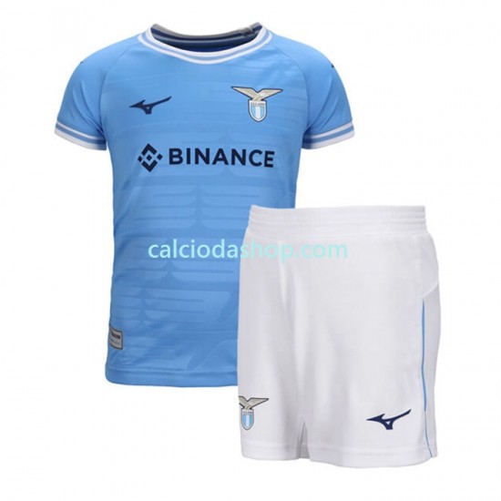 Maglia SS Lazio Gara Home Completo Bambino 2-13 Anni 2022-2023 MC