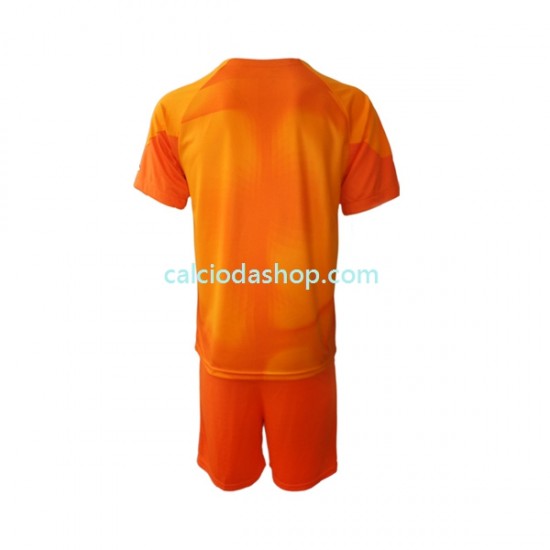 Maglia Portiere Arabia Saudita Gara Away Completo Bambino 2-13 Anni Mondiali 2022 MC