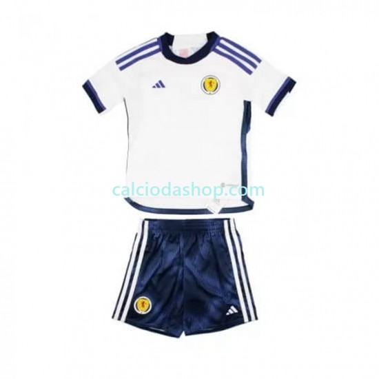 Maglia Schottland Gara Away Completo Bambino 2-13 Anni 2022 MC