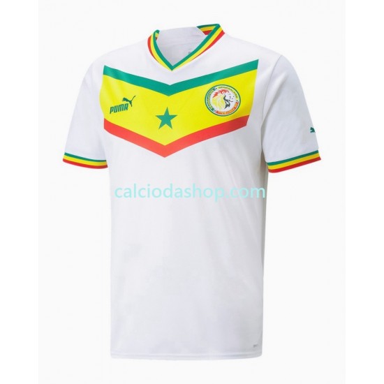 Maglia Senegal Gara Home Uomo Mondiali 2022 MC