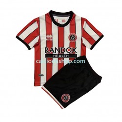 Maglia Sheffield United Gara Home Completo Bambino 2-13 Anni 2022-2023 MC