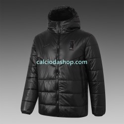 Corea del Sud Uomo Giacca con Cappuccio Fleece Nero