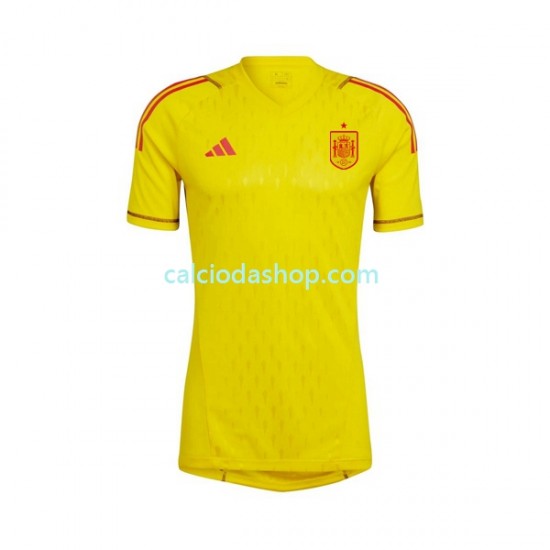 Maglia Portiere Spagna Gara Home Uomo 2022-2023 MC