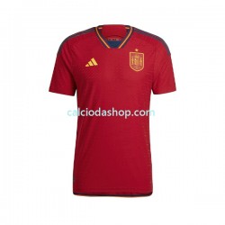 Maglia Spagna Gara Home Uomo Mondiali 2022 MC